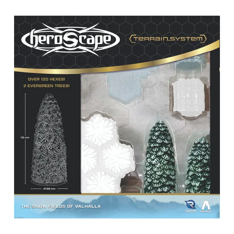Heroscape: Terrain System - The Snow Fields of Valhalla