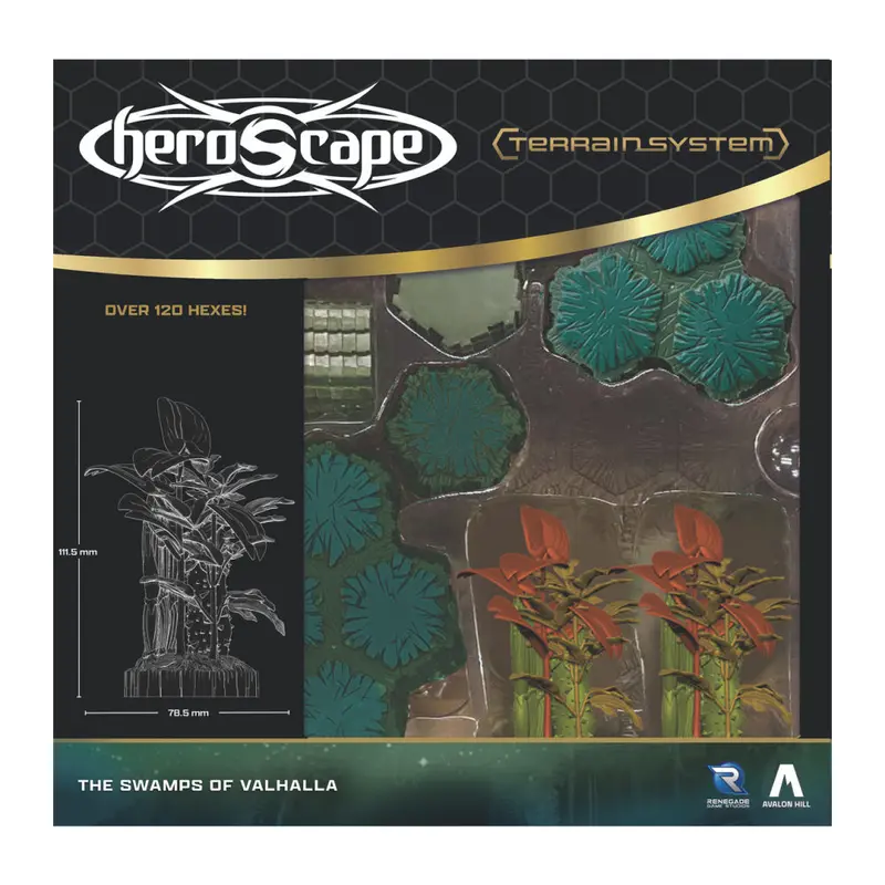 Heroscape: Terrain System - The Swamps of Valhalla