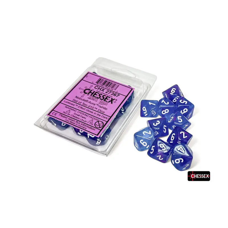 10D10 Set: Nebula Aura/White Luminary (CHX27367)