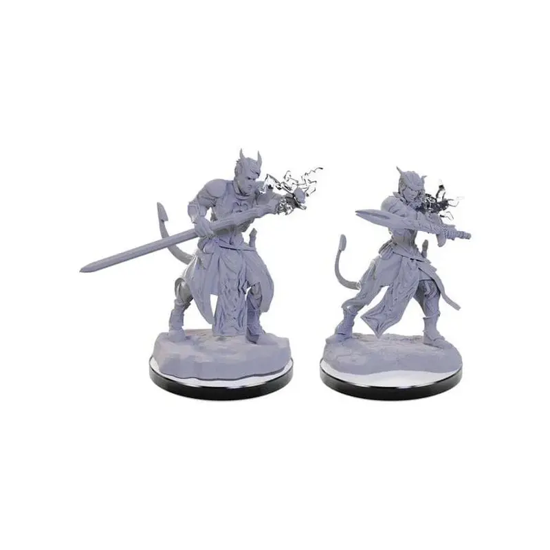 D&D Nolzurs Marvelous Miniatures: Tiefling Warlocks