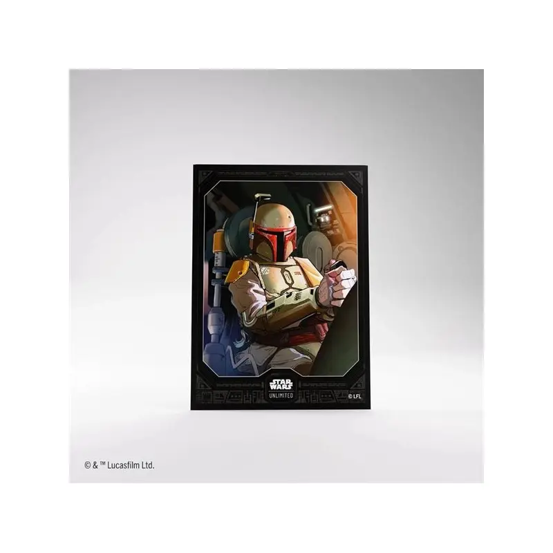 Star Wars Unlimited Art Sleeves: Boba Fett (60 Count / Gamegenic)