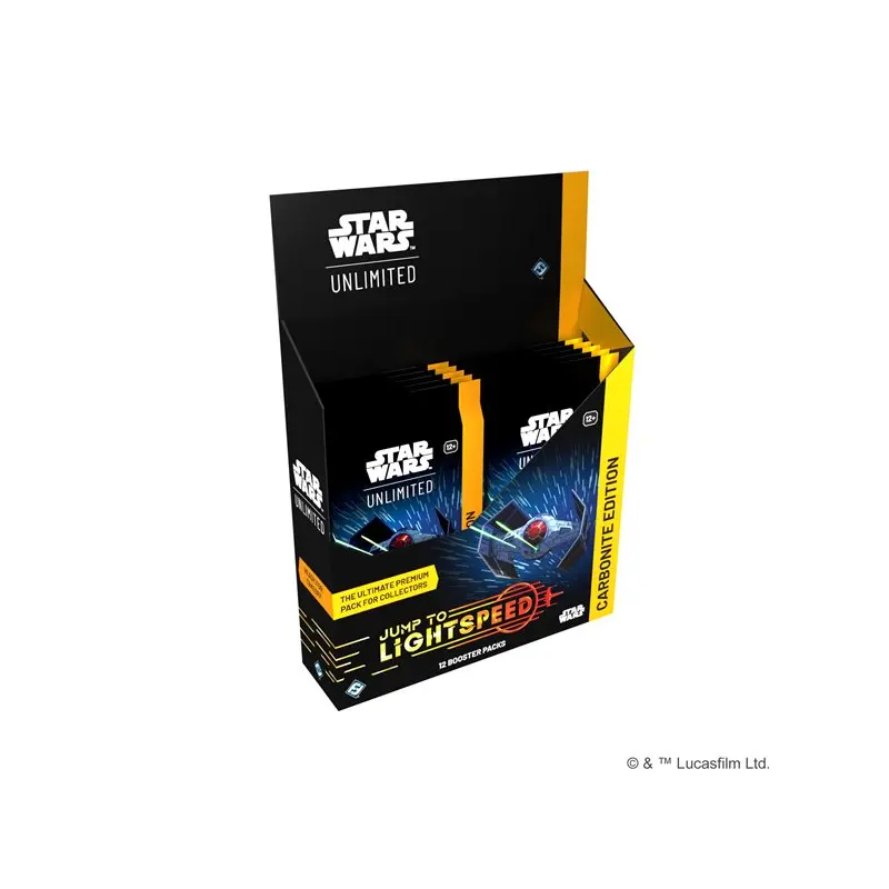 Star Wars Unlimited: Jump to Lightspeed Carbonite Edition Booster Box