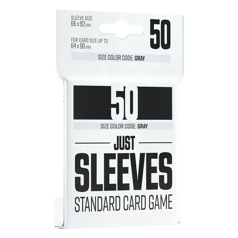 Gamegenic: Just Sleeves - Standard Card Game - Black