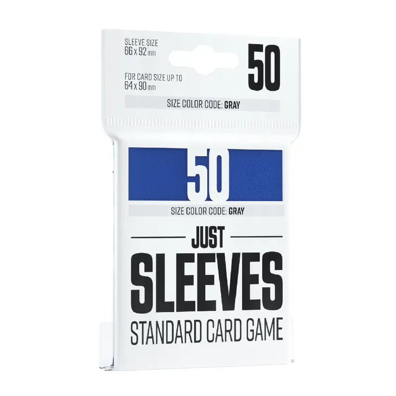 Gamegenic - JUST SLEEVES - STANDARD CARD GAME BLUE
