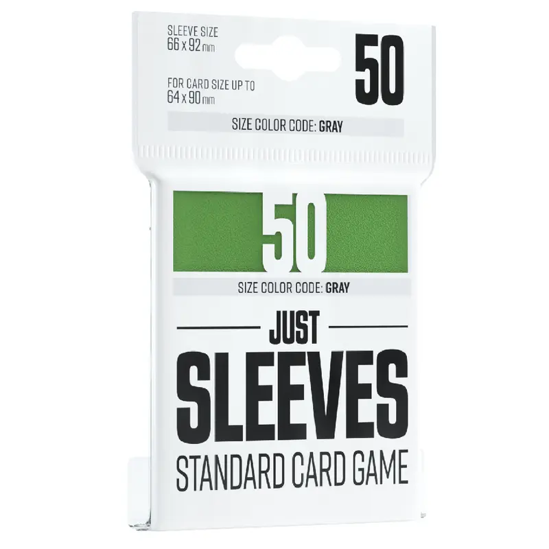 Gamegenic - JUST SLEEVES - STANDARD CARD GAME GREEN