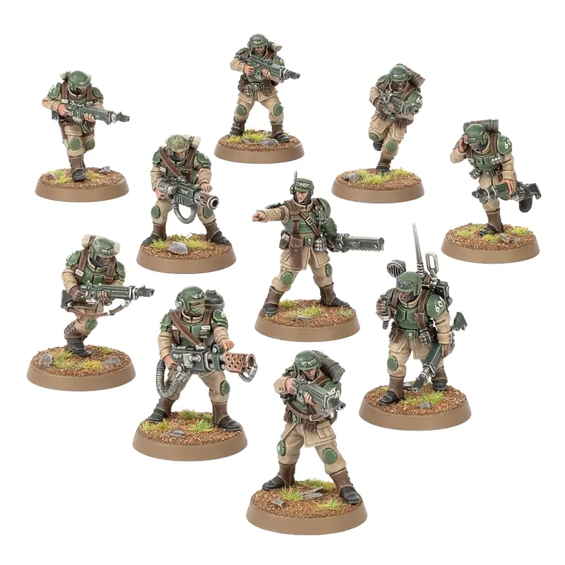 ASTRA MILITARUM - CADIAN SHOCK TROOPS