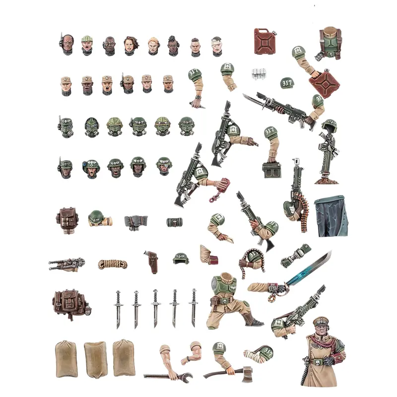 Astra Militarum - Cadian Upgrades