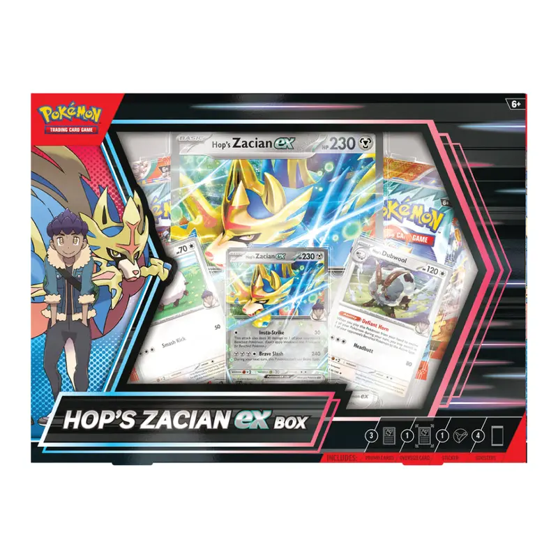 Pokemon: EX Box - Hop's Zacian