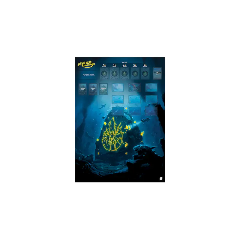 KeyForge Adventures: Abyssal Conspiracy Playmat