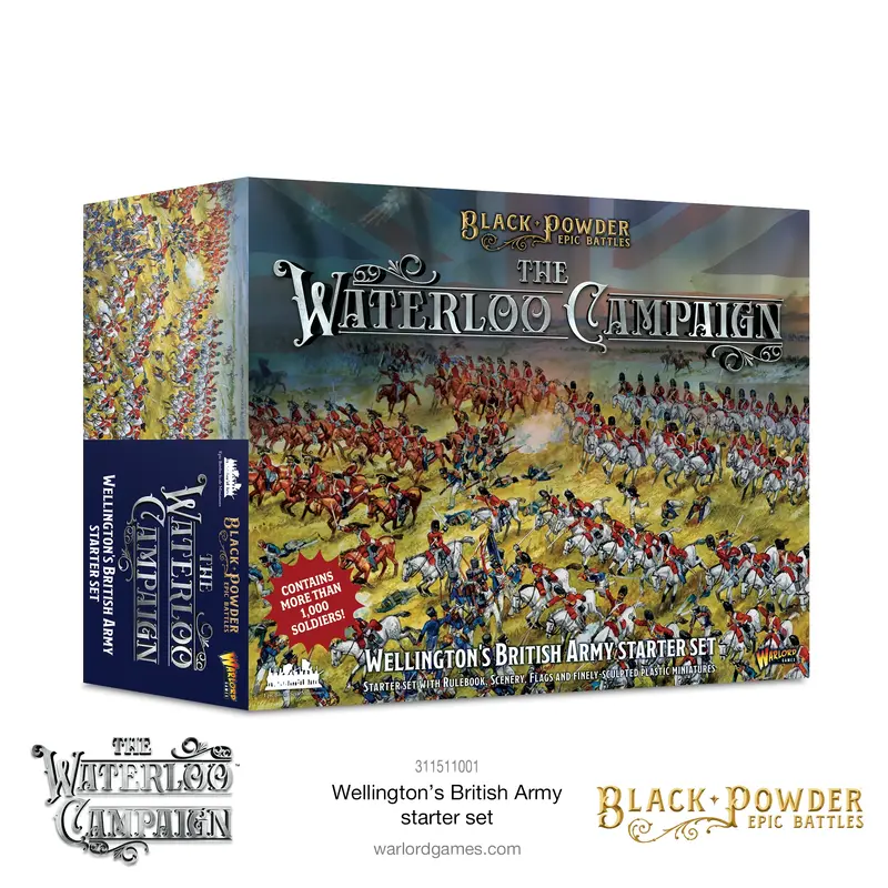 Black Powder Epic Battles: Waterloo - Wellington`s British Starter Set