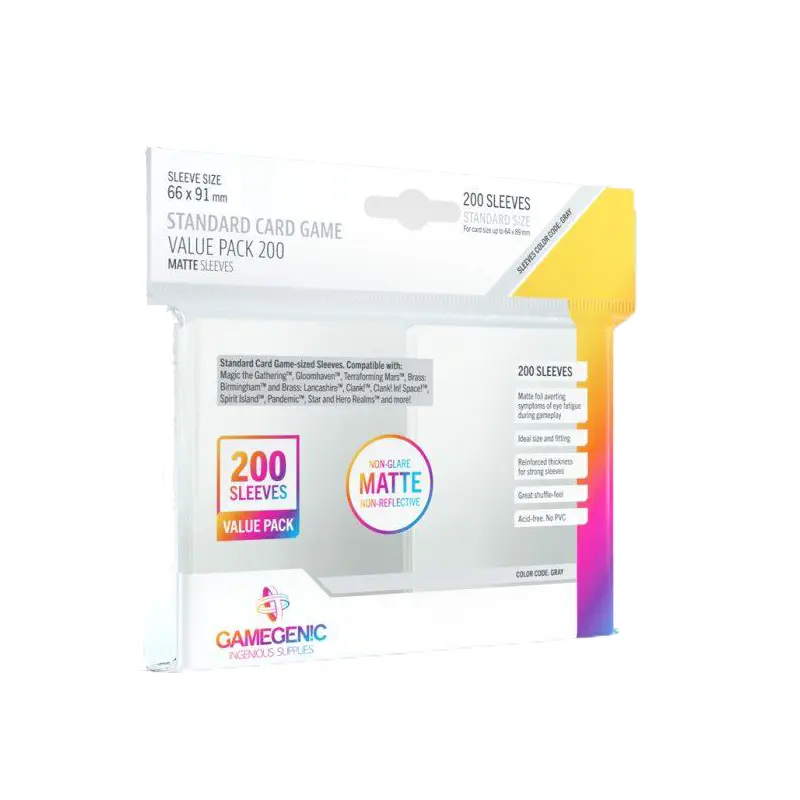 Value Pack Standard Matte Sleeves