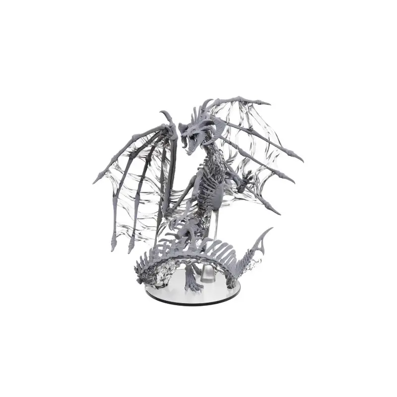 Dungeons & Dragons: Nolzur's Marvelous Unpainted Miniatures - Black Dracolich Boxed Miniature