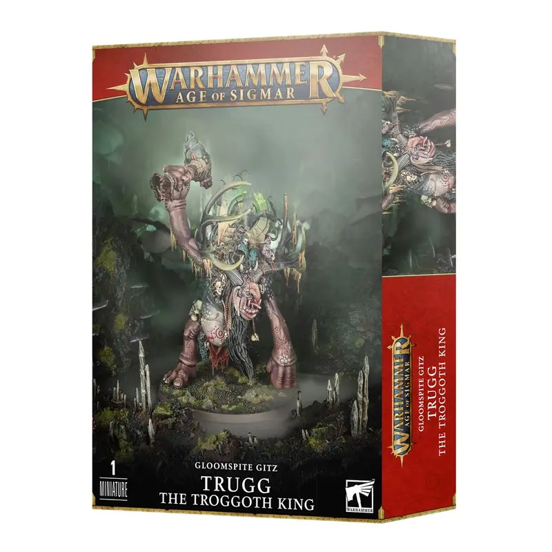 Age of Sigmar Gloomspite Gitz: Trugg the Troggoth King