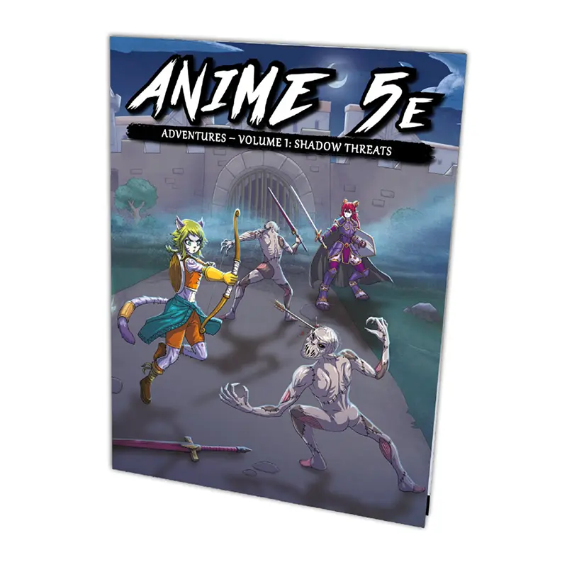 Anime 5E Adventures Volume 1: Shadow Threats