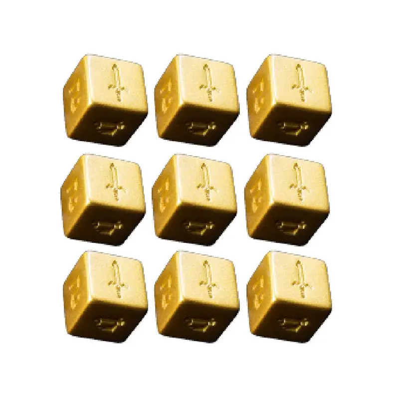 1UP Dice 9d6 Set: Mythical Sword Master Edition