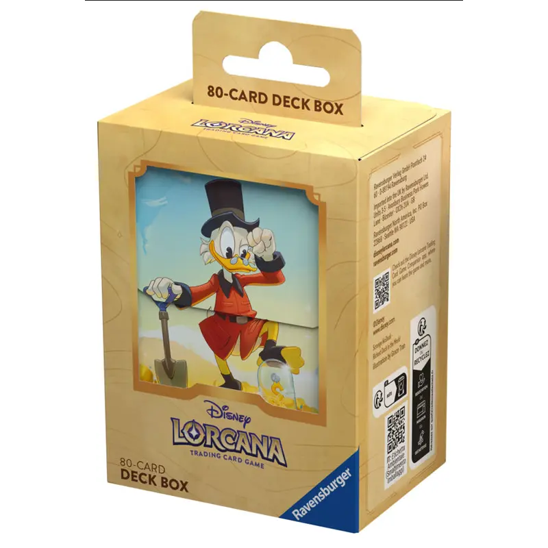 Disney Lorcana: Into the Inklands Deck Box - Scrooge McDuck