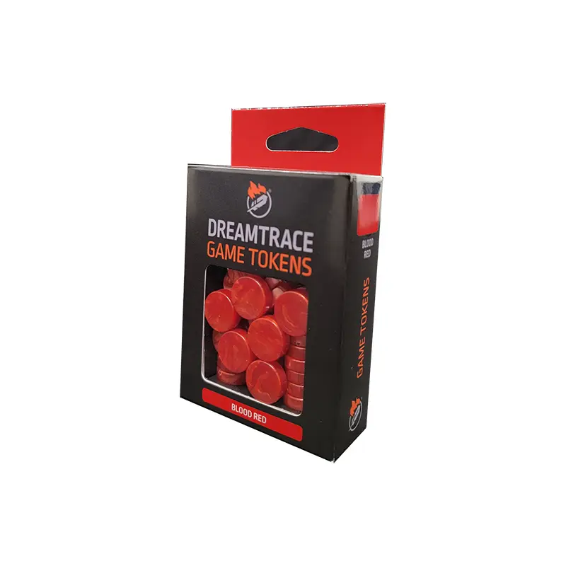 DreamTrace Game Tokens: Blood Red