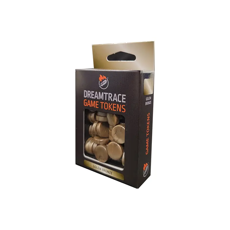 DreamTrace Game Tokens: Golem Bronze