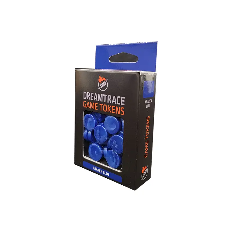 DreamTrace Game Tokens: Kraken Blue