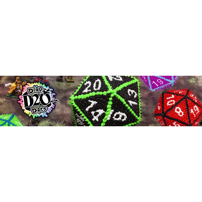 Drop Dots D20 (5 Colors)
