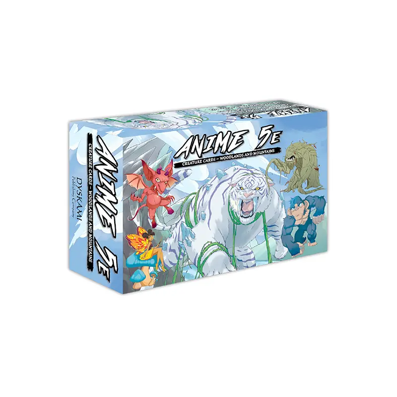 Anime 5E Creature Cards Volume 1 - Woodlands and Mountains