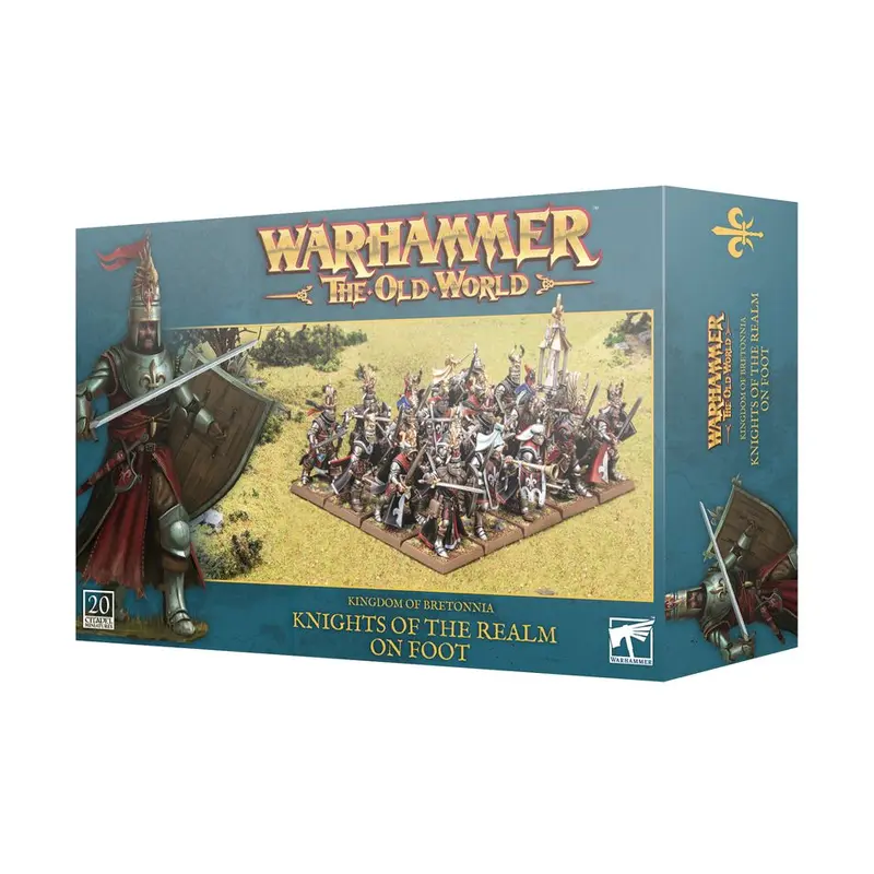 Warhammer The Old World - Kingdom of Bretonnia: Knights of the Realm on Foot