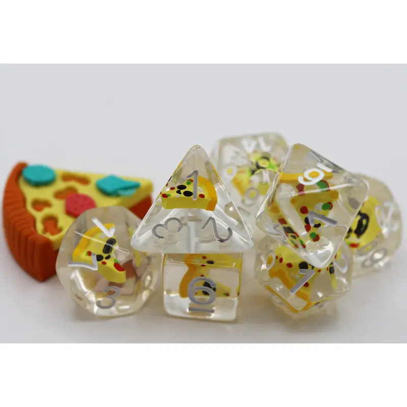 RPG Dice: Pizza (Foam Brain)
