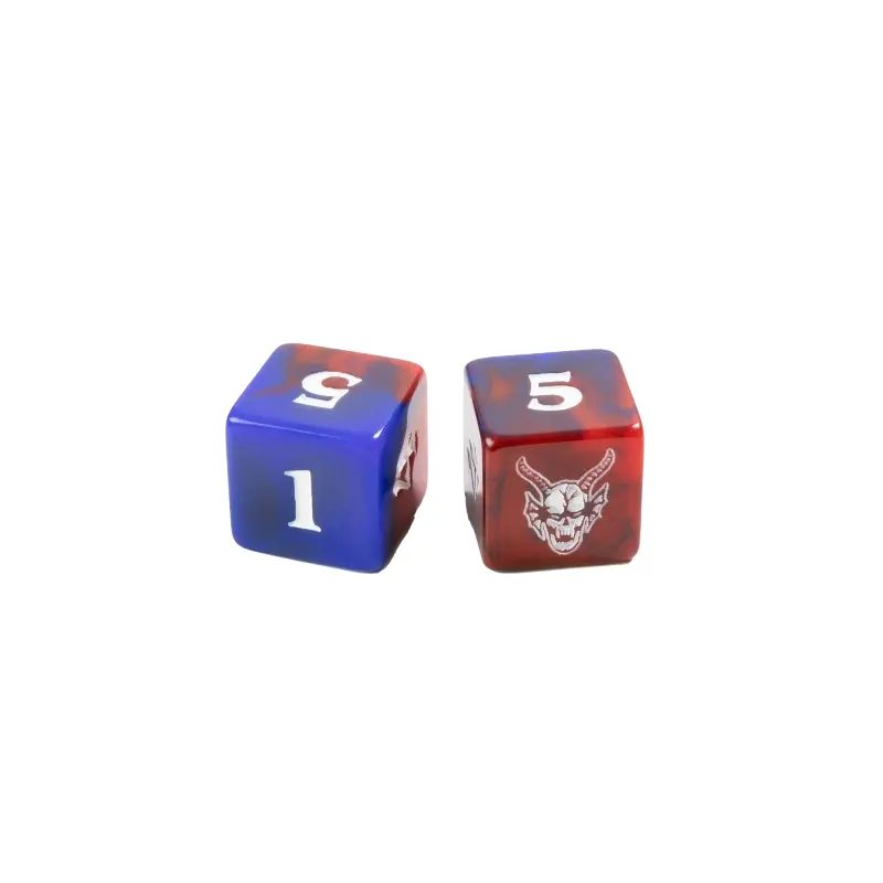 Gamegenic: Stranger Things - Hellfire Club D6 Dice Set (12x) 16mm