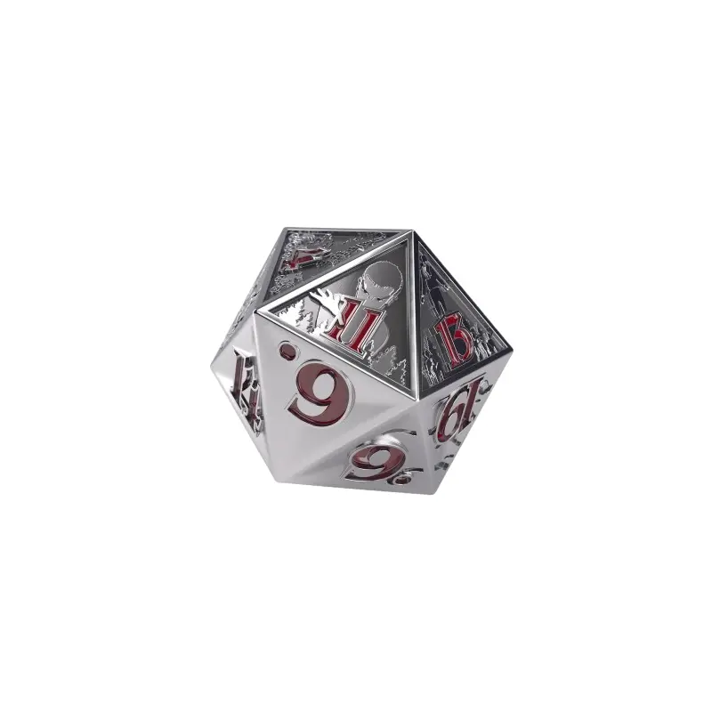 Gamegenic: Stranger Things - Hellfire Club Premium Metal D20 Die