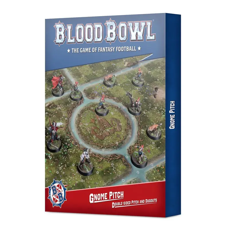 Blood Bowl Gnome Team: Double-Sided Pitch & Dugouts