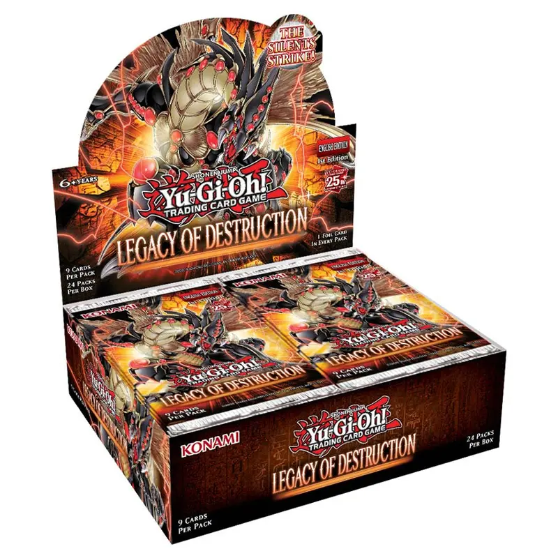 Yu-Gi-Oh! Legacy of Destruction Booster Box