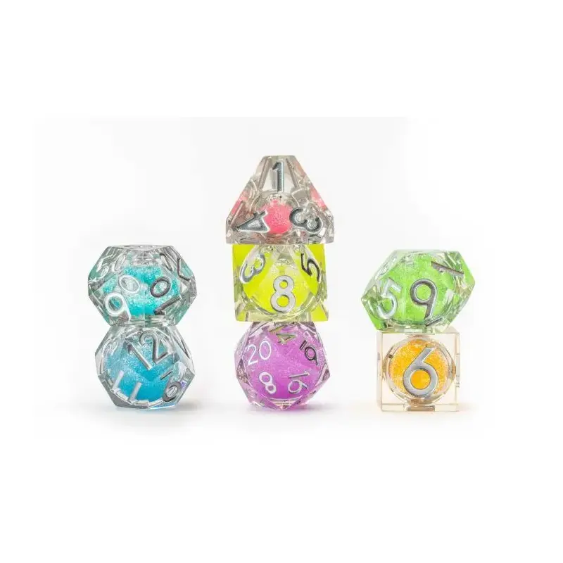 Elixir Liquid Core Dice Set: Rainbow Dust