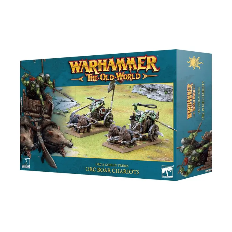 Warhammer The Old World - Orc & Goblin Tribes: Orc Boar Chariots