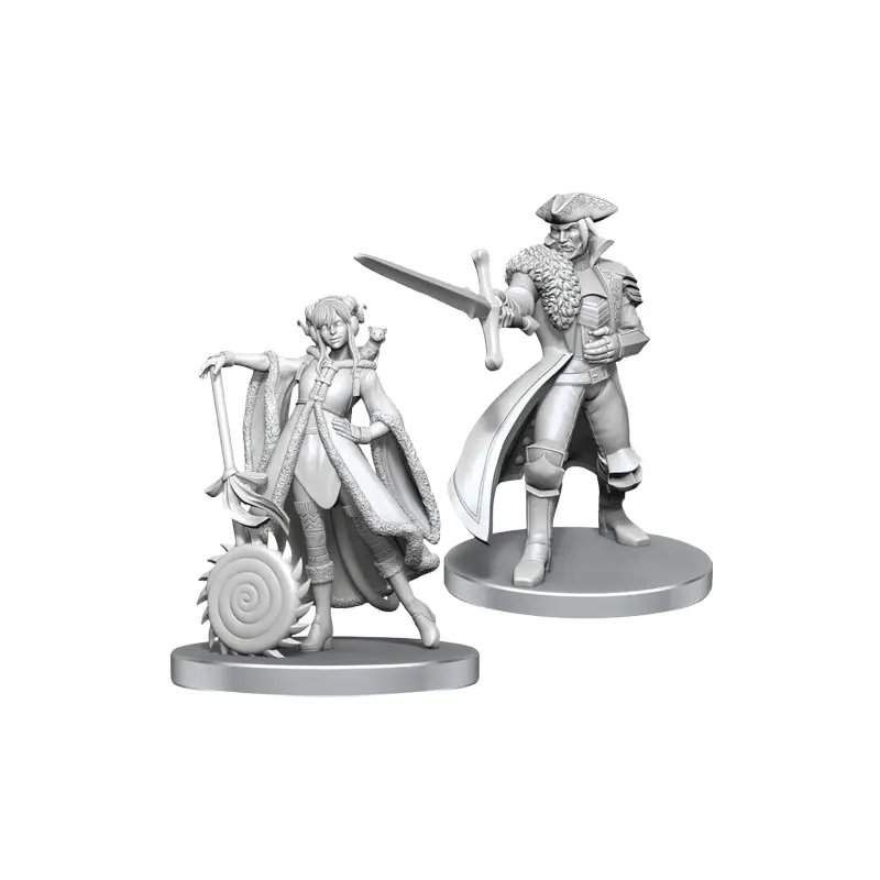 Critical Role Unpainted Minis: Jester Lavorre and Fjord Stone