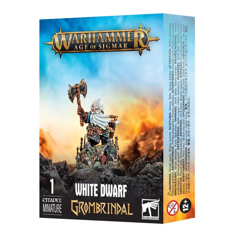Warhammer Commemorative Series: Grombrindal, the White Dwarf