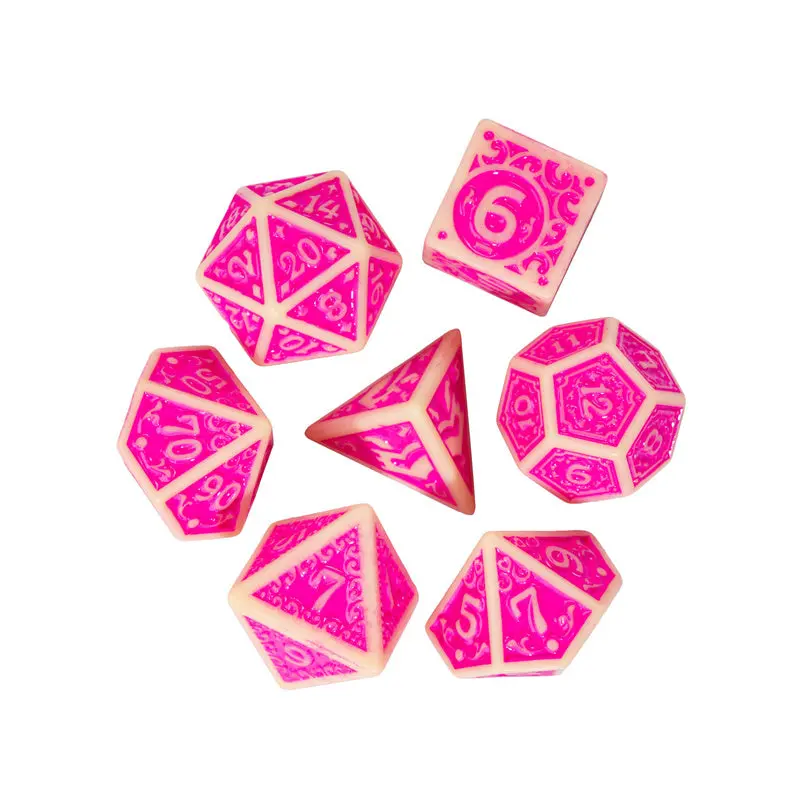 Fuchsia Depths RPG Dice Set