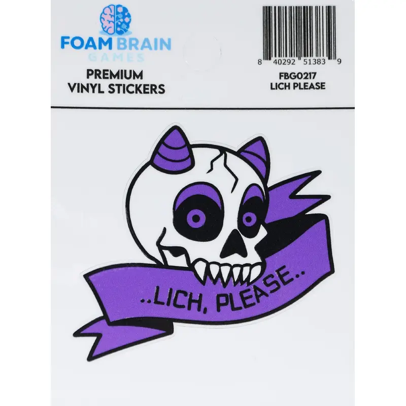 Lich Please Sticker