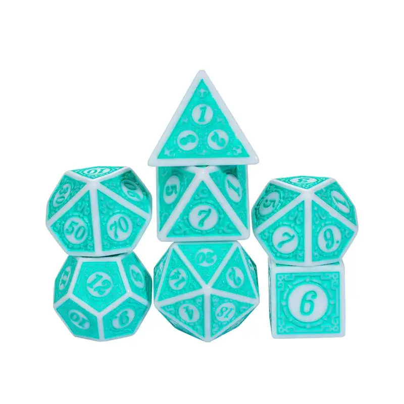 Motif: Azure Dreams RPG Dice Set