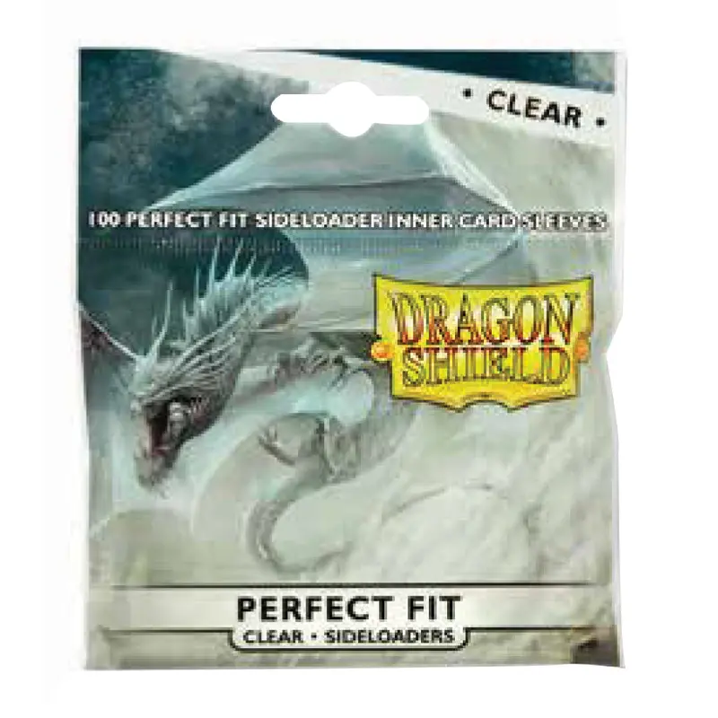 Dragon Shields Perfect Fit: Side-Loading Clear (100)