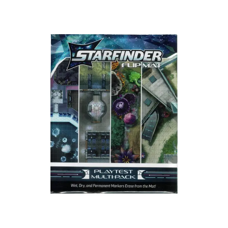 Starfinder RPG: Flip-Mat Multi-Pack - 2nd Edition Playtest