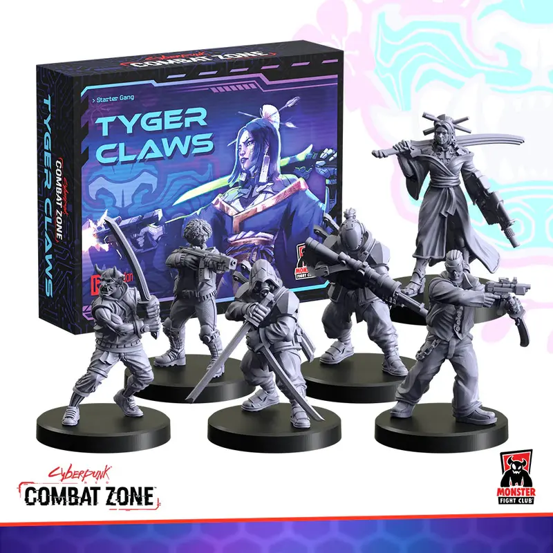 Cyberpunk RED Combat Zone: Tyger Claws Starter Gang