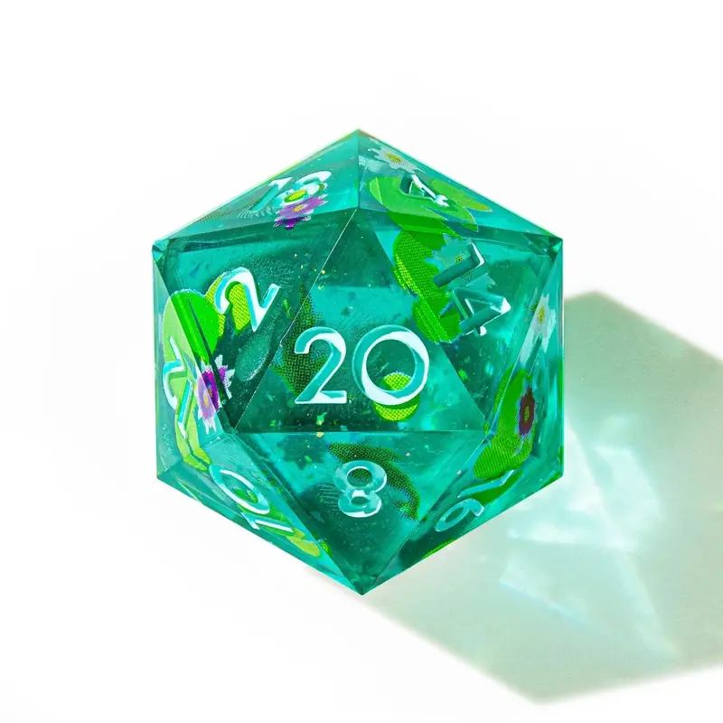 Koi Pond 7-Piece Sharp Edge Polyhedral Dice Set