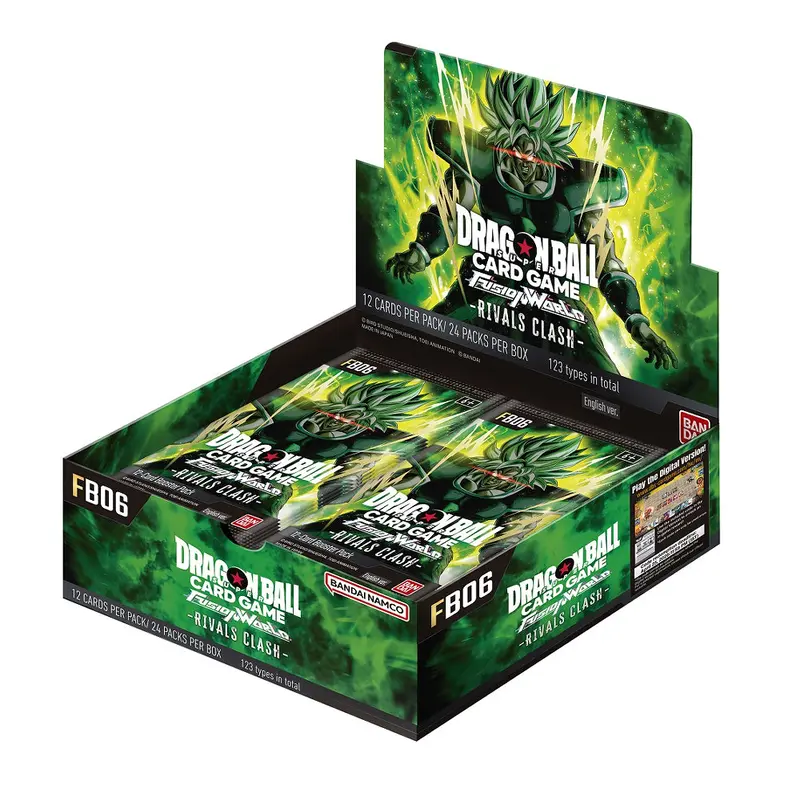 DBS Fusion World: (FB06) Rivals Clash Booster Box