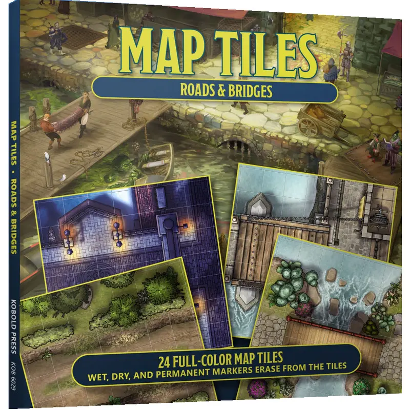 Kobold Press: Map Tiles - Roads & Bridges