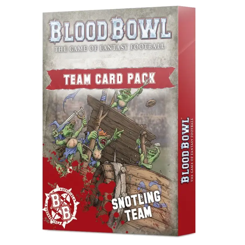 Blood Bowl - Snotling Crud Creek Nosepickers Team Cards