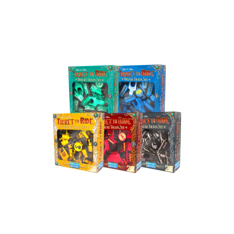Ticket To Ride: 20th Anniversary Deluxe Trains Set 5