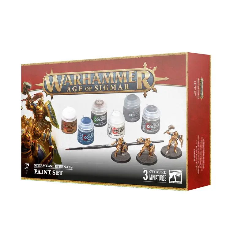 Age of Sigmar Stormcast Eternals Paint Set (2024)