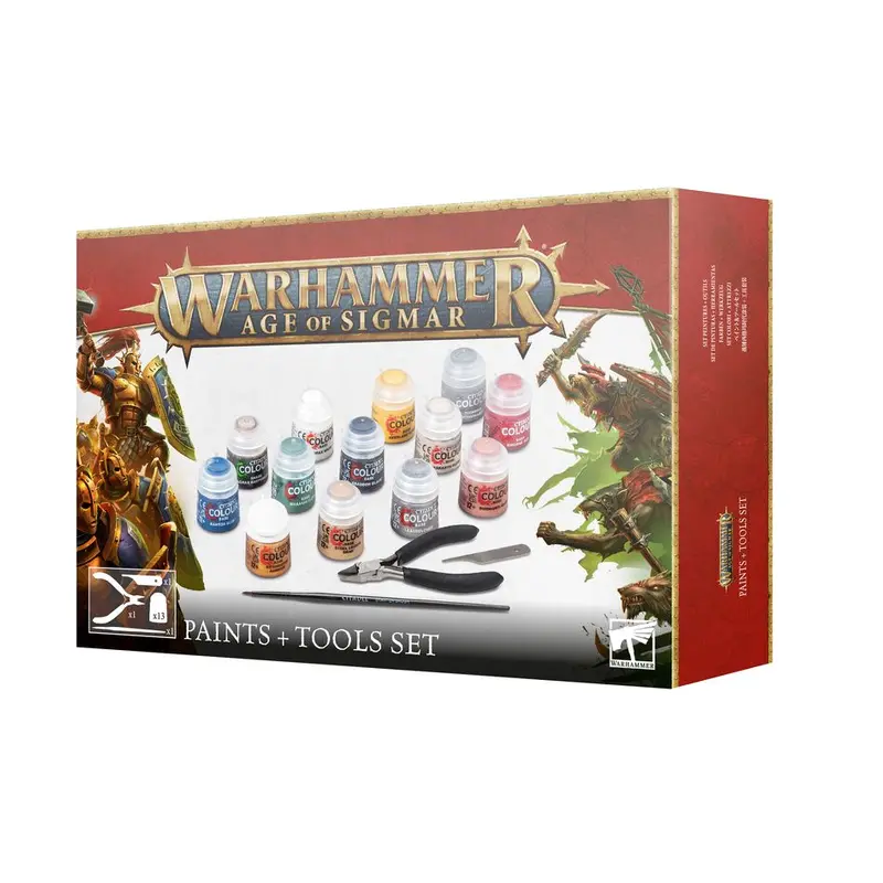 Age of Sigmar Paints + Tools Set (2024)