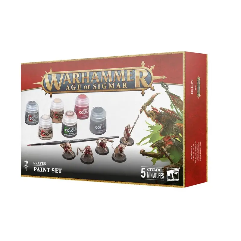 Age of Sigmar Skaven Paint Set (2024)