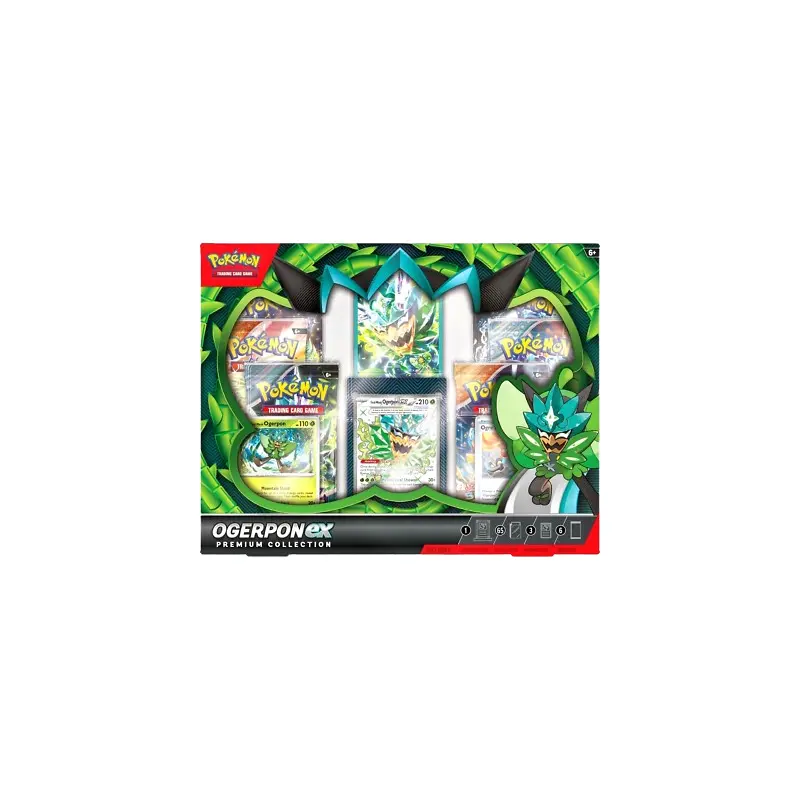 Pokemon TCG: Ogerpon ex Premium Collection Case